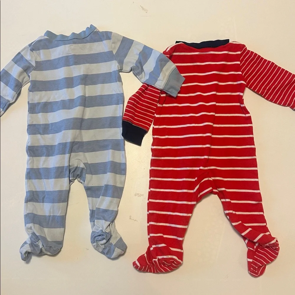 Carter's Big Brother Baby Footies Set
